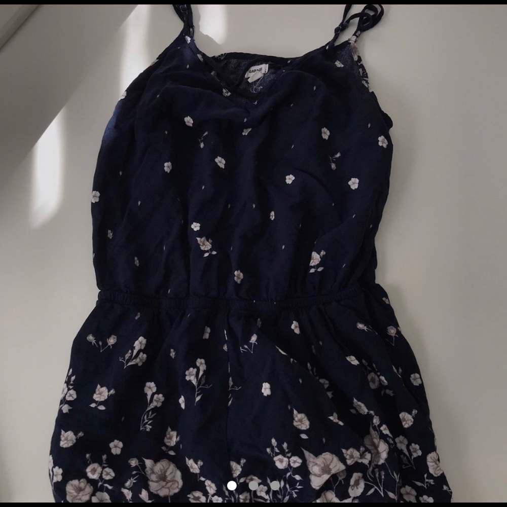 Garage Floral Romper